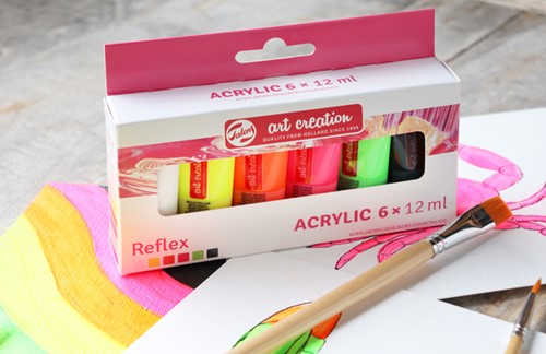 Acrylverf Talens Art Creation 12ml 6st Reflex ass 6 Stuk-1