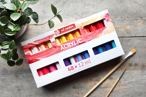 Acrylverf Talens Art Creation set 48 kleuren 48 Stuk-1