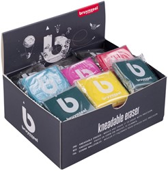 Kneedgum Bruynzeel Teens display 36 stuks assorti 1 Stuk