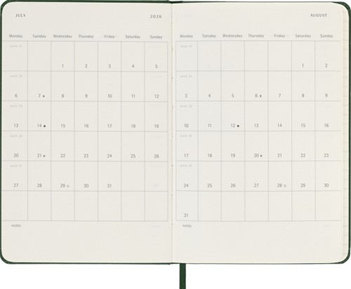 Agenda 2026 Msk Plan Week 7d/1p pocket hc myrtle 1 Stuk-1