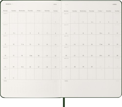 Agenda 2026 Msk Plan Week 7d/1p L hc myrtle green 1 Stuk-1