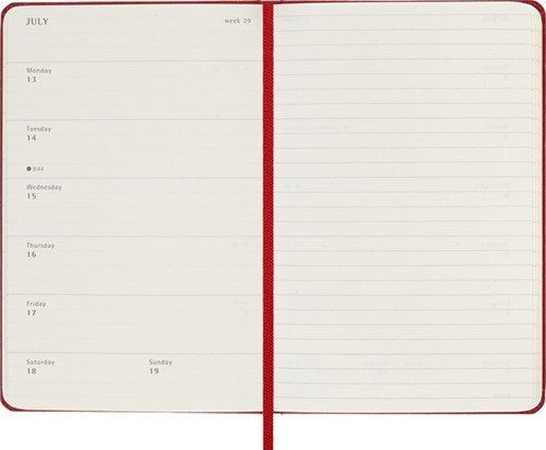 Agenda 2026 Msk Plan Week 7d/1p pocket hc scarlet 1 Stuk-3