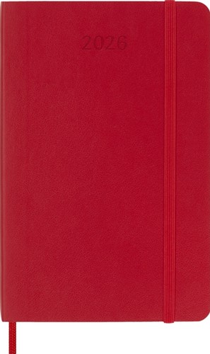 Agenda 2026 Msk Plan Week 7d/1p pocket sc scarlet 1 Stuk