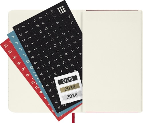 Agenda 2026 Msk Plan Week 7d/1p pocket sc scarlet 1 Stuk-2