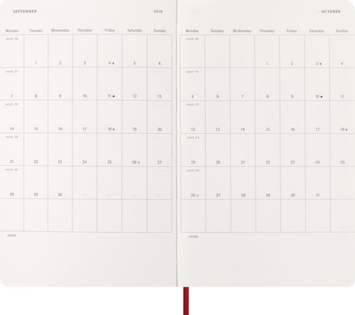 Agenda 2026 Msk Plan Week 7d/1p L sc scarlet red 1 Stuk-1
