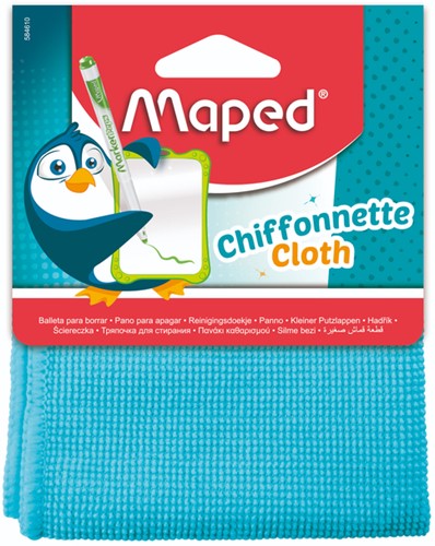 Wisdoek Maped microvezel 20x20cm blauw 1 Stuk