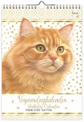 Verjaardagskalender Franciens Katten Jeroen A4 1 Stuk