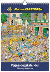 Verjaardagskalender Jan van Haasteren A4 1 Stuk