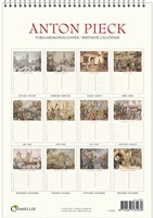 Verjaardagskalender Anton Pieck Zicht op haven A4 1 Stuk-3
