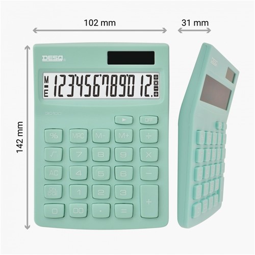 Rekenmachine Desq Compact mint 1 Stuk-1