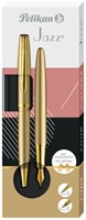 Schrijfset Pelikan Jazz Noble Elegance K36+P36 gd 2 Stuk