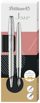Schrijfset Pelikan Jazz Noble Elegance K36+P36 zi 2 Stuk