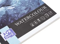 Aquarelblok Oxford Watercol A4 20v 300gr gelijmd 1 Stuk-1