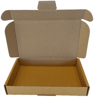 Brievenbusbox IEZZY A4 360x255x26mm karton bruin 1 Stuk