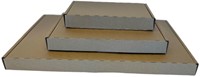 Brievenbusbox IEZZY A4 360x255x26mm karton bruin 1 Stuk-2