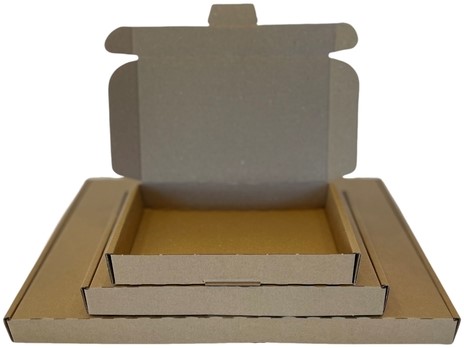 Brievenbusbox IEZZY A4 360x255x26mm karton bruin 1 Stuk-3
