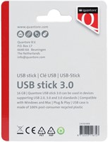 USB stick 3.0 Quantore USB-A 16GB zwart 1 Stuk-2