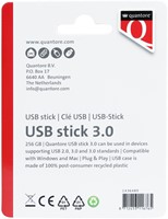 USB-stick Quantore 256GB 3.0 zwart 1 Stuk-2