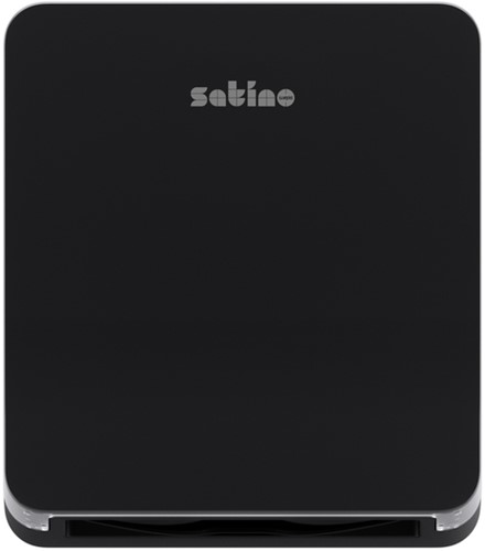 Handdoekdispenser Satino PT2 Hyginity S zwart 1 Stuk-2
