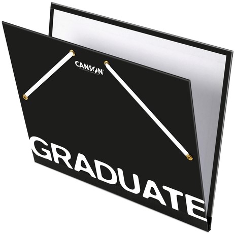 Tekenmap Canson Graduate 320x450mm zwart 1 Stuk