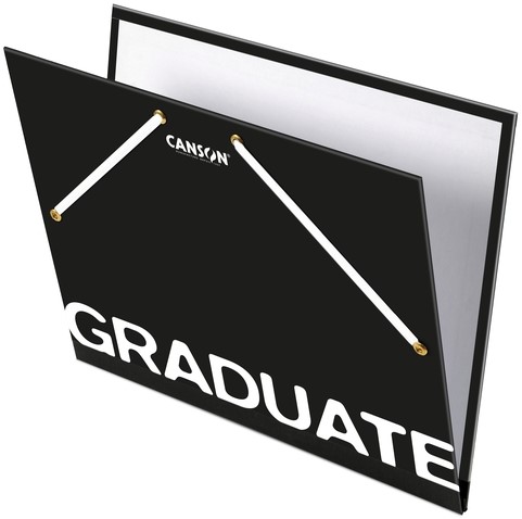 Tekenmap Canson Graduate 260x330mm zwart 1 Stuk