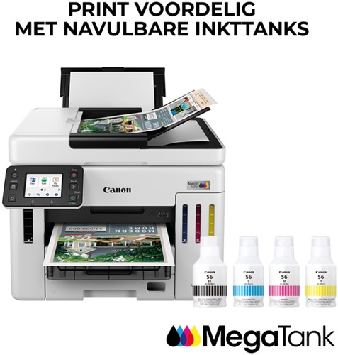 Multifunctional inktjet Canon MAXIFY GX7150 1 Stuk-6