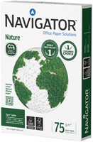 Kopieerpapier Navigator Nature A4 75gr wit 500 vel 500 Vel
