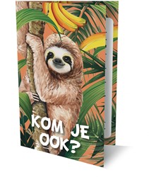 Luiaard uitnodiging PK 937 Interstat 6 Stuk