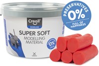 Klei Creall supersoft rood 1750gram 1750 Gram-2