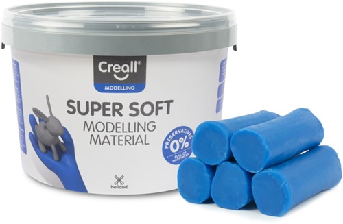 Klei Creall supersoft blauw 1750gram 1750 Gram
