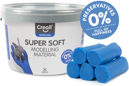 Klei Creall supersoft blauw 1750gram 1750 Gram-2