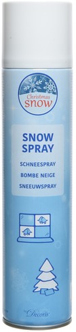 Sneeuwspray Decoris 150ml wit 150 Milliliter
