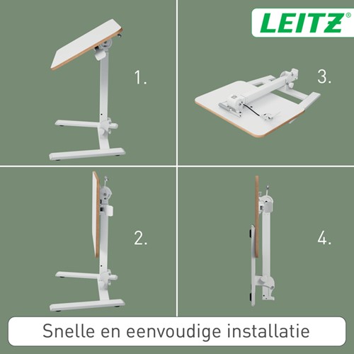 Zit-sta bureau Leitz Ergo compact Inklapbaar 1 Stuk-3