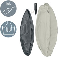 Actieve zitbal Leitz Ergo 75cm anti-rol design 1 Stuk-2