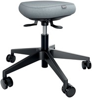 Zitkruk Leitz Ergo met wieltjes en wiebelkussen 1 Stuk