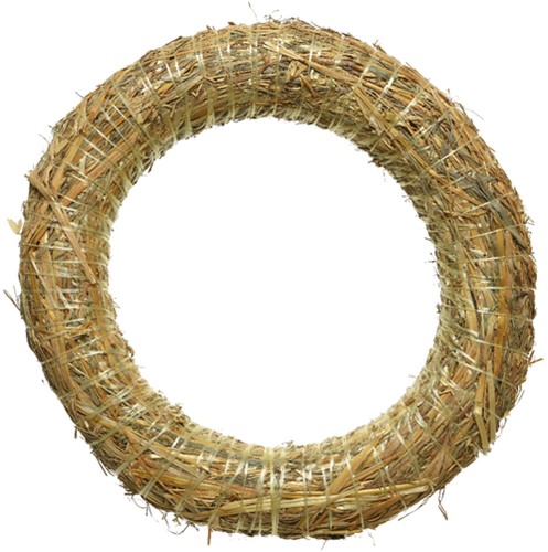 Krans Decoris stro 35cm 1 Stuk