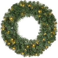 Kerstkrans Everlands LED verlichting 60cm 1 Stuk