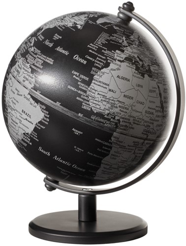 Globe Troika 13cm zwart-zilver 1 Stuk