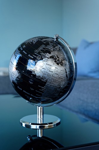 Globe Troika 20cm zwart-zilver 1 Stuk-3