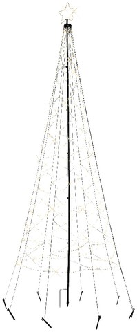 Kerstboom LED Lumineo ijzer 200cm 1 Stuk