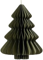 Kerstboom Decoris 3D papier 15cm groen 1 Stuk-2