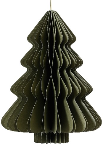 Kerstboom Decoris 3D papier 15cm groen 1 Stuk-2