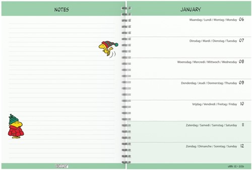 Agenda 2026 Lannoo bureau 170x230 Peanuts 7d/2p 1 Stuk-2