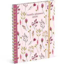 Famagenda 2026 Lannoo Flowers bouquet 7d/2p roze 1 Stuk