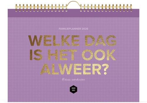 Familiekal 26 Lannoo  Mama Baas 7d/1p 1 Stuk