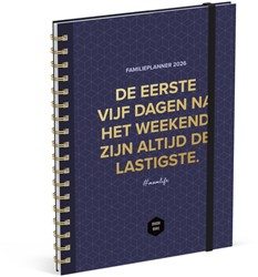 Familieagenda 2026 Lannoo 180x240 Mama Baas 7d/2p 1 Stuk