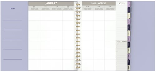 Familieagenda 2026 Lannoo 180x240 Mama Baas 7d/2p 1 Stuk-2