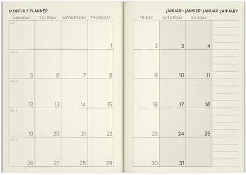 Agenda 2026 Lannoo pocket Flowers Bouquet 7d/2p rz 1 Stuk-3