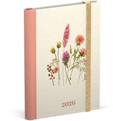 Agenda 2026 Lannoo Flowers bouquet 7d/2p wit 1 Stuk