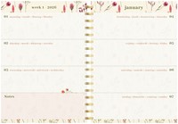 Agenda 2026 Lannoo Flowers bouquet 7d/2p wit 1 Stuk-2